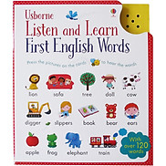 Sách tiếng Anh - Usborne Listen and Learn First English Words With Over