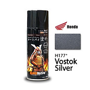 COMBO Sơn Samurai màu bạc Vostok H177 gồm 4 chai đủ quy trình Lót - Nền