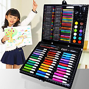 Bộ hộp màu vẽ tranh, tô màu cho bé yêu với nhiều loại bút sáp màu, màu nước