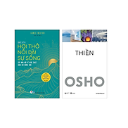 Combo 2Q Hơi Thở Nối Dài Sự Sống + Thiền - Osho Tái Bản  Sách Chữa Lành Kĩ