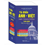Sách - Từ điển Anh - Việt 340.000 mục từ và định nghĩa bìa mềm