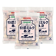 3 Gói Kẹo Sữa Tokuno Uha Nhật Bản 67g x 3