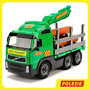 Xe đồ chơi trẻ em chỡ gỗ nhỏ Volvo PowerTruck Polesie Toys