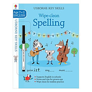 Sách tẩy xóa tiếng Anh - Usborne Key Skills Wipe-Clean Spelling 7-8
