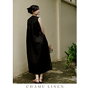 Chamulinen MAY long linen dress