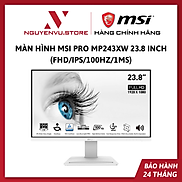 Màn Hình MSI PRO MP243XW 23.8 inch FHD IPS 100Hz 1ms - Hàng Chính Hãng