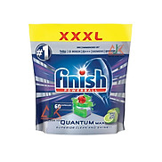 Viên rửa chen cao cấp FINISH Quantum max hương chanh