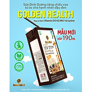 Sữa óc chó tăng chiều cao Golden Health Hàn Quốc - Hộp 190ml