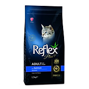 Thức ăn cho mèo Reflex Plus Adult Cat Food Salmon 1,5kg