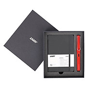 Gift Set Lamy Notebook A6 Softcover Black + Lamy Safari Red - GSA6-SA005