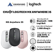 Chuột Logitech MX Anywhere 3S Kết nối không dây Bluetooth