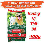 Thức Ăn Hạt Khô Cho Chó Lớn Classic Pet Adult Beef Flavour Vị Thịt Bò 400g