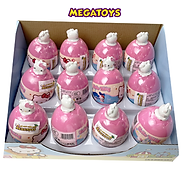 Bộ sưu tập trứng - Đồ chơi lắp ráp mô hình Hello Kitty màu hồng cho bé gái