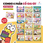 Combo 6 bộ truyện Cổ Oai ơi + Workbook Cổ Oai ơi Cùng Sáng Tạo nhé Tặng