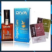 Tinh dầu dưỡng tóc DIVA Cosmetics Argan Oil 50ml + Cặp dầu gội xả gói