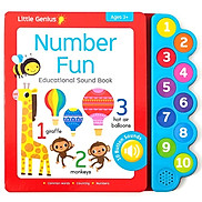 Little Genius Number Fun Educational Sound Book - 10 Button Sound