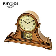 Đồng hồ Để bàn Rhythm CRH271UR06 Kt 60.0 x 39.7 x 15.0cm, Vỏ gỗ, Dùng Pin.