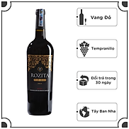Rượu Vang Đỏ Rozita 13% - 750ml