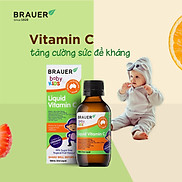 Vitamin C dạng nước Brauer Baby & Kids Liquid Vitamin C cho trẻ trên 1