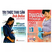 Combo Sách Tri Thức Thai Sản Bà Bầu Cần Biết và Thai Giáo Theo Chuyên Gia