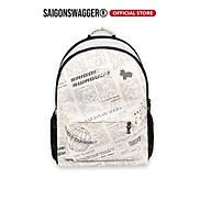 Balo Họa Tiết Báo SAIGON SWAGGER SGS Journal Backpack