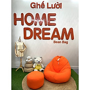 Bộ Ghế Lười I-Relax Micro Màu Cam Tươi Home Dream