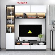 Tủ kệ tivi trang trí phong cách hiện đại TKTV316A