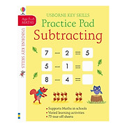 Sách tiếng Anh - Usborne Key Skills Practice Pad Subtracting 5-6