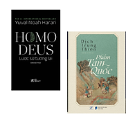 Combo 2 cuốn sách Homo Deus - Lược Sử Tương Lai + Phẩm Tam Quốc