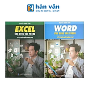 Combo Sách Word Ứng Dụng Văn Phòng + Excel Ứng Dụng Văn Phòng Bộ 2 Cuốn