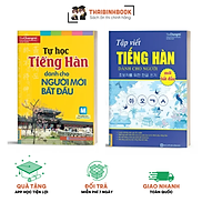 Combo Sách Tự Học Tiếng Hàn Cho Người Mới Bắt Đầu Và Tập Viết Tiếng Hàn