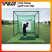 Bộ Khung Tập Golf Inox 3X3X3MTặng Kèm Thảm Swing chip Trị Gía 550K