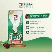 Cà phê rang xay nguyên chất cao cấp rang mộc - ZeMor Coffee