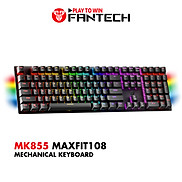 Bàn phím cơ Gaming MK855 MAXFIT108 Đèn led RGB 108 phím 4 phím Media