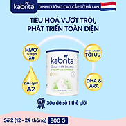 TẶNG BALO Sữa dê Kabrita số 2 cho trẻ từ 12- 24 tháng - Lon 800g