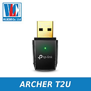 USB THU WiFi Băng Tần Kép AC600 Tp-Link ARCHER T2U - Hàng Chính Hãng