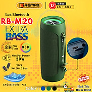 Loa Nghe Nhạc Bluetooth Hỗ Trợ Khe Cắm Thẻ Nhớ Remax RB-M20 Bass Mạnh Mẽ