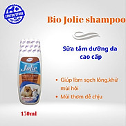 Bio Jolie Shampoo - Dưỡng lông, khử mùi hôi chó mèo, 150ml