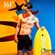 Quần bơi nam đơn giản màu trơn QSHOP QT500