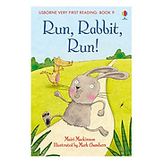 Sách thiếu nhi tiếng Anh - Usborne Very First Reading 9. Run, Rabbit, Run