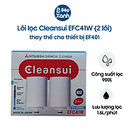 Combo 2 Lõi Lọc Cleansui EFC41W- Dành Cho Thiết Bị Cleansui EF401