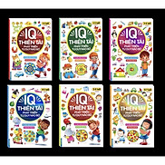 Bộ 6 cuốn IQ Thiên Tài Phát Triển Tư Duy Não Bộ 1-7 tuổi
