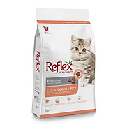 Thức ăn cho mèo Reflex Kitten Food Chicken & Rice 2Kg