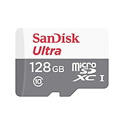 Thẻ Nhớ Sandisk Ultra Micro SDHC 128GB Class 10 - 80MB s - Hàng Chính Hãng