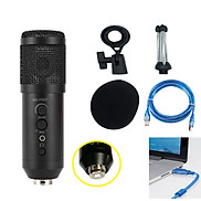 Microphone Thu Âm Live Stream MK-F500USB Kết Nối Qua Cổng USB Cao Cấp AZONE