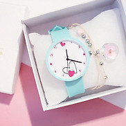 Đồng hồ thời trang candycat nữ dây silicon siêu đẹp D45