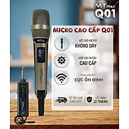 Micro Không Dây MTMAX Q01 Cao Cấp Chuyên Dùng Cho karaoke Hát Nhẹ
