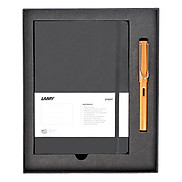 Gift Set Lamy Notebook A5 Softcover Black + Lamy Al-Star Bronze - GSNAl003
