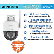 Camera IP Wifi PTZ 3.0MP Uniarch UHO-P1A-M3F4D hàng chính hãng