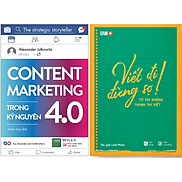 Combo 2Q Sách Viết Ra Tiền Viết Đi Đừng Sợ + Content Marketing Trong Kỷ